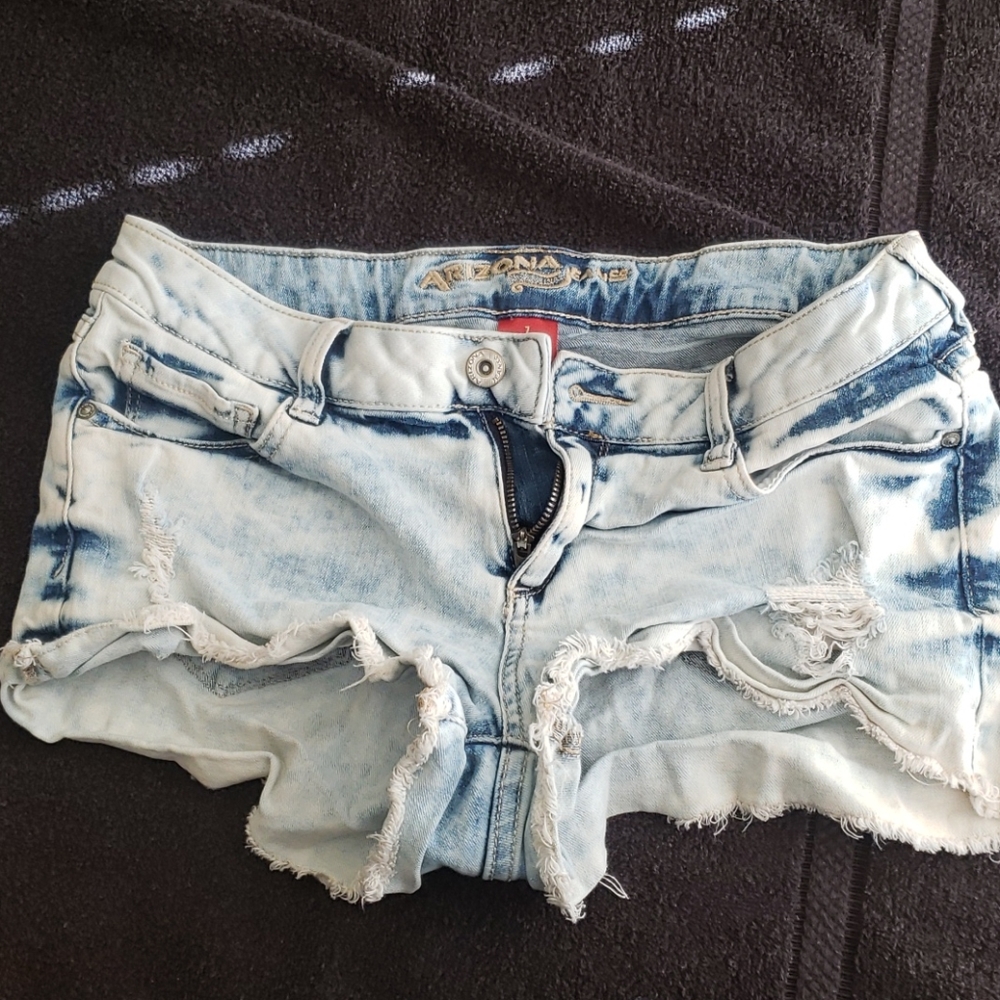 Light blue shorts